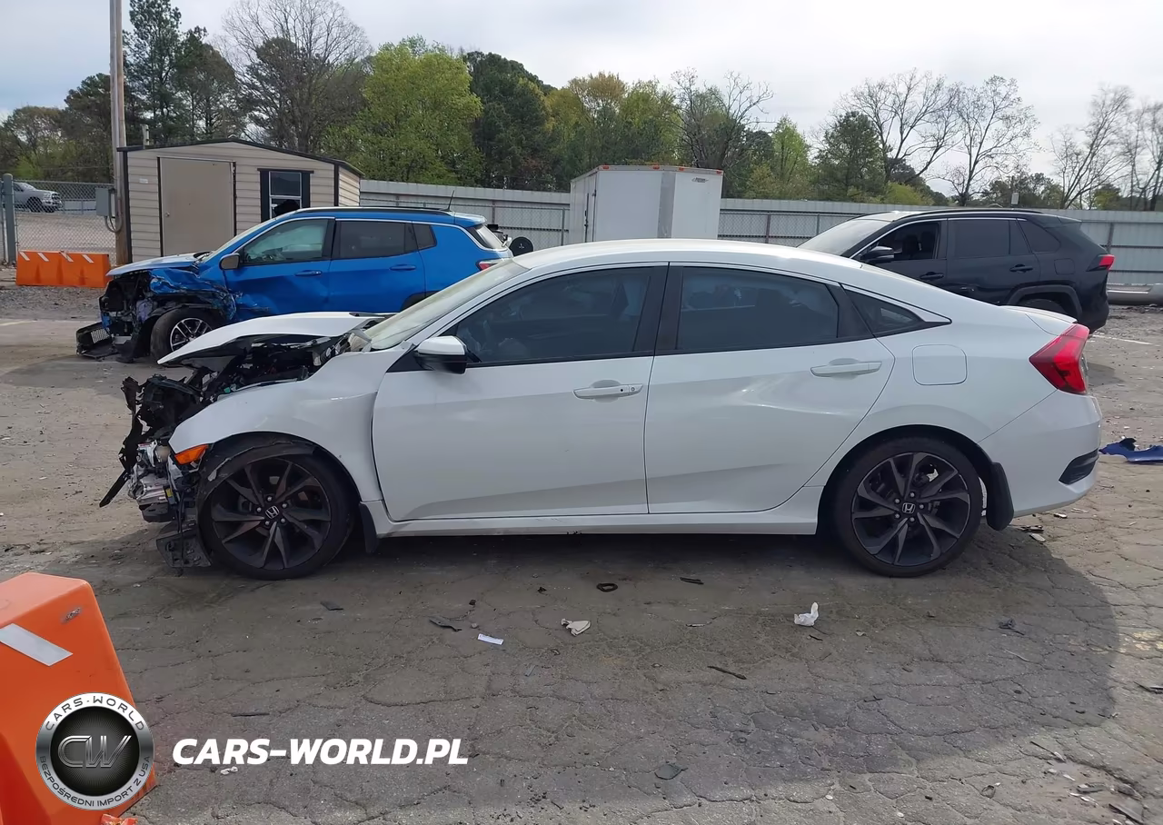 2020 Honda Civic Sport VIN:19XFC2F88LE028909 - 14