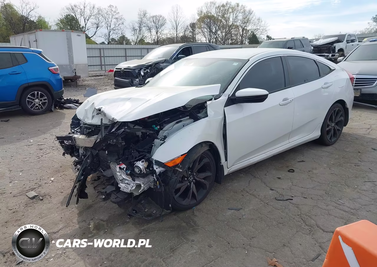 2020 Honda Civic Sport VIN:19XFC2F88LE028909 - 2