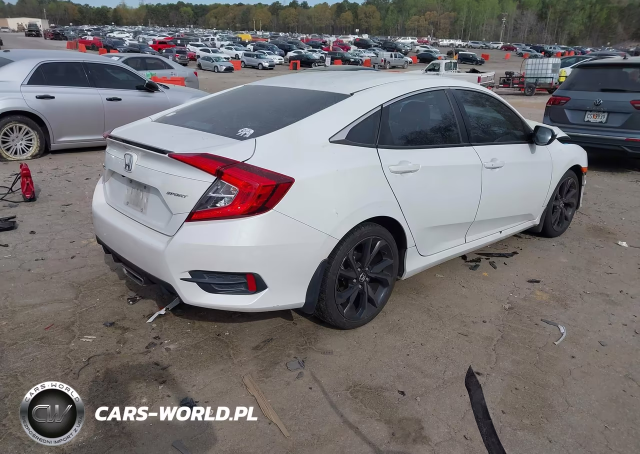 2020 Honda Civic Sport VIN:19XFC2F88LE028909 - 4