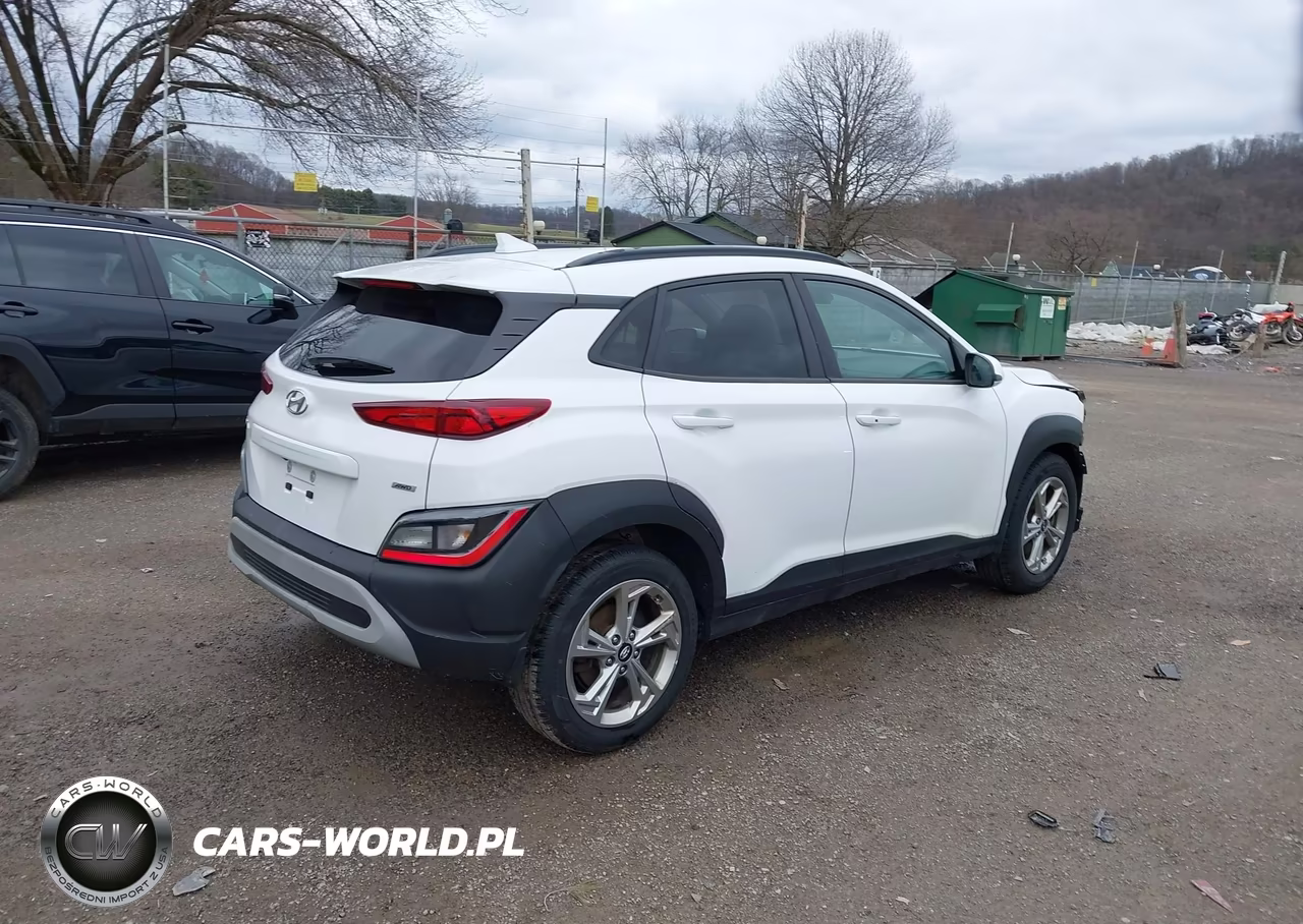2022 Hyundai Kona Sel VIN:KM8K6CABXNU849976 - 4