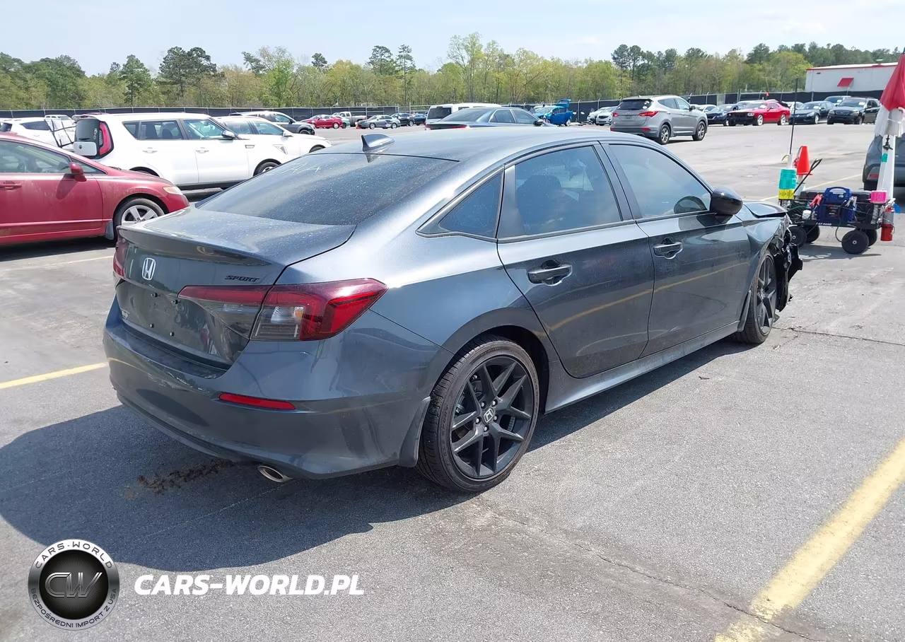 2026 Honda Civic Sport VIN:2HGFE2F53TH521807 - 4