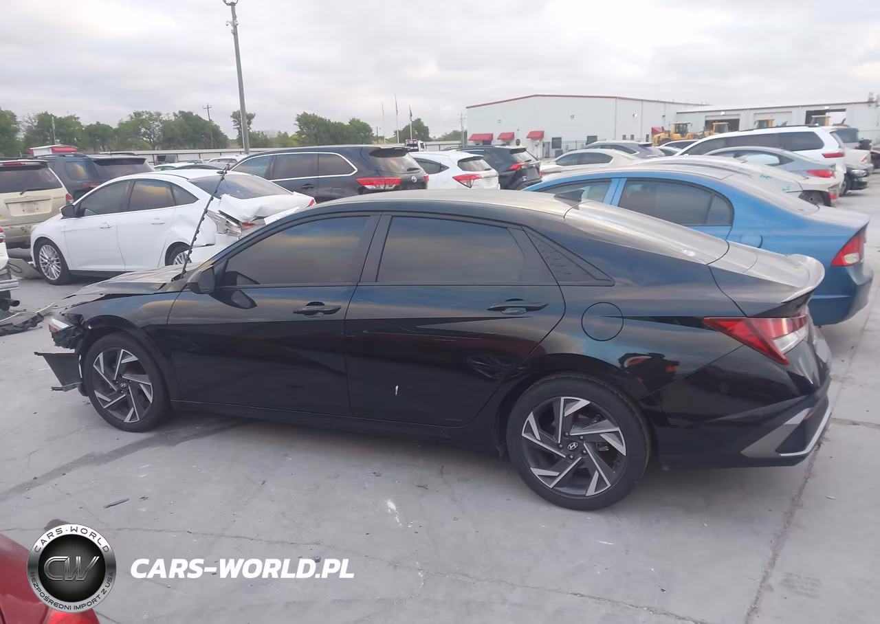 2025 Hyundai Elantra Sel Sport VIN:KMHLM4DG9SU958576 - 15