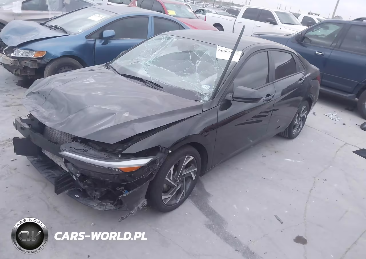 2025 Hyundai Elantra Sel Sport VIN:KMHLM4DG9SU958576 - 2