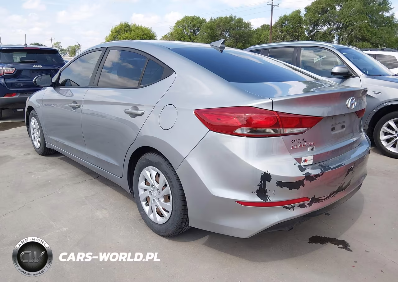 2017 Hyundai Elantra Se VIN:5NPD74LFXHH066185 - 3