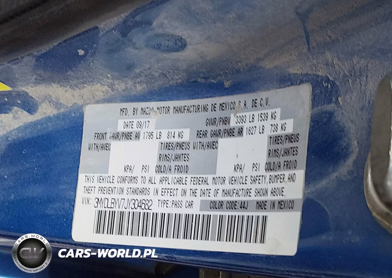 2018 Toyota Yaris Ia VIN:3MYDLBYV7JY304682 - 9