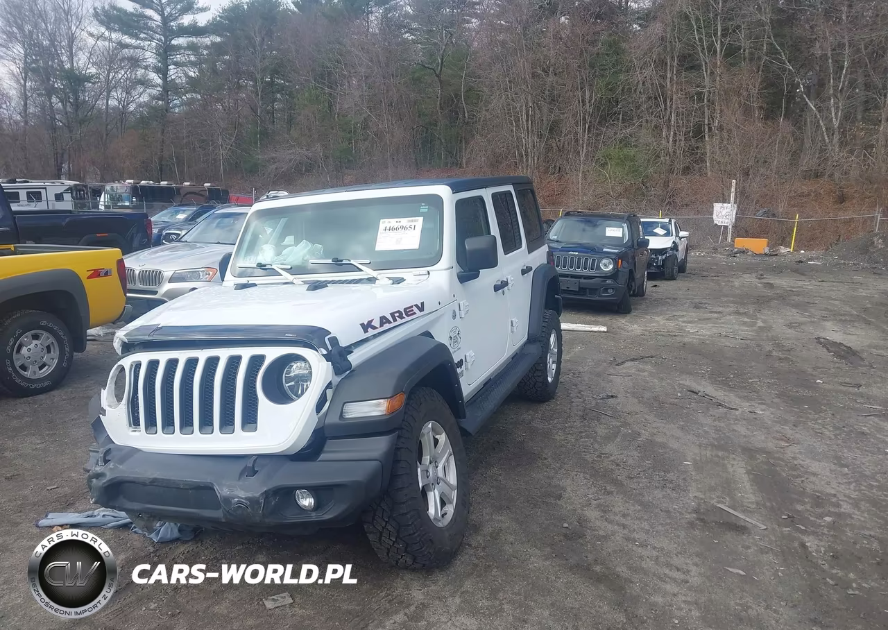 2021 Jeep Wrangler Unlimited Sport S 4X4 VIN:1C4HJXDN5MW759311 - 2