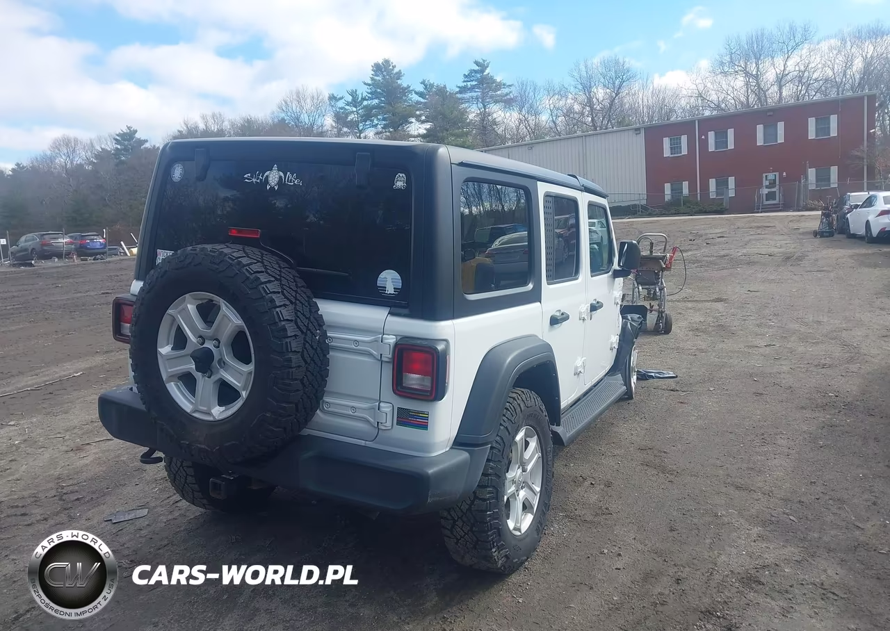 2021 Jeep Wrangler Unlimited Sport S 4X4 VIN:1C4HJXDN5MW759311 - 4