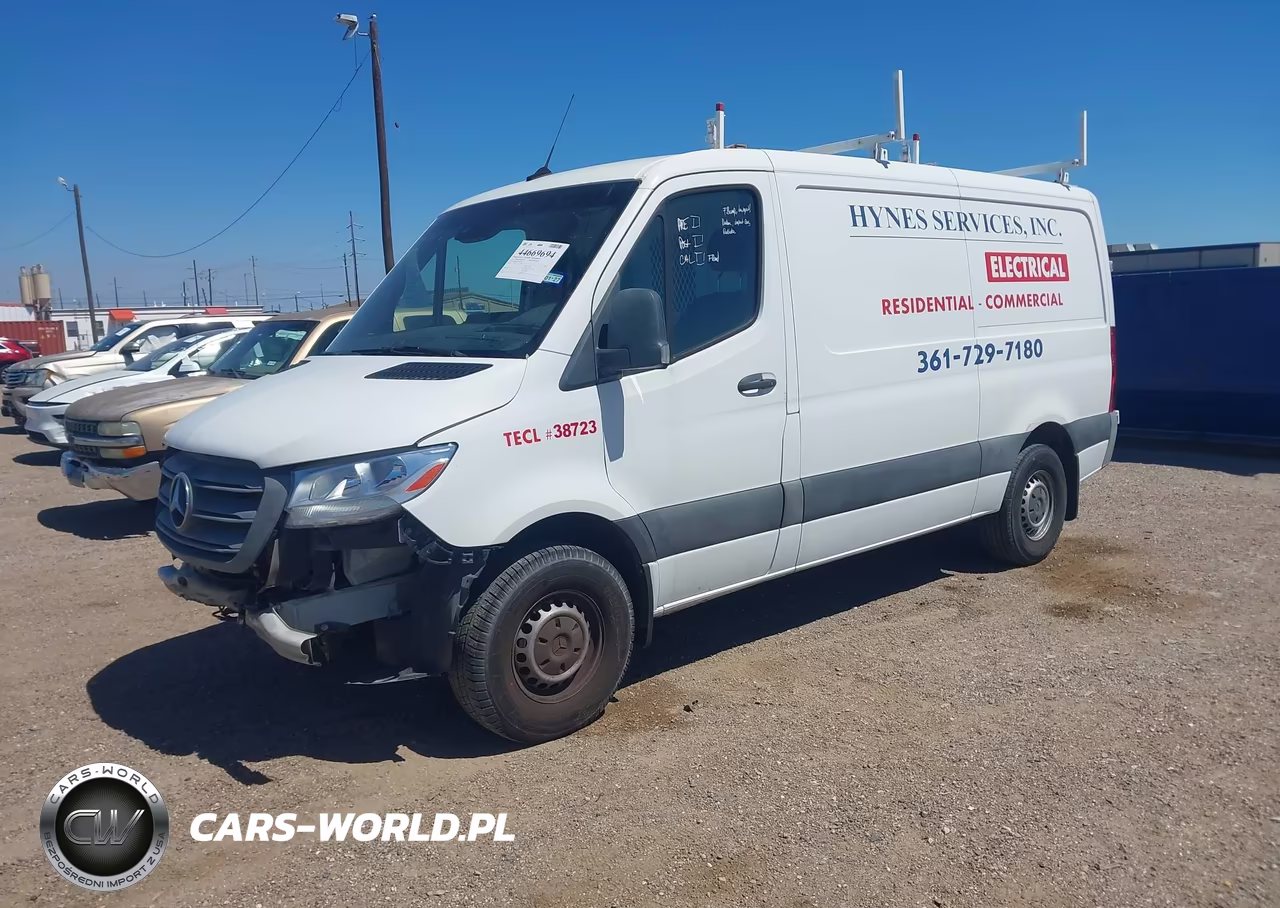 2019 Mercedes-Benz Sprinter 2500 Standard Roof V6 VIN:W1W4EBHY3KT018345 - 2