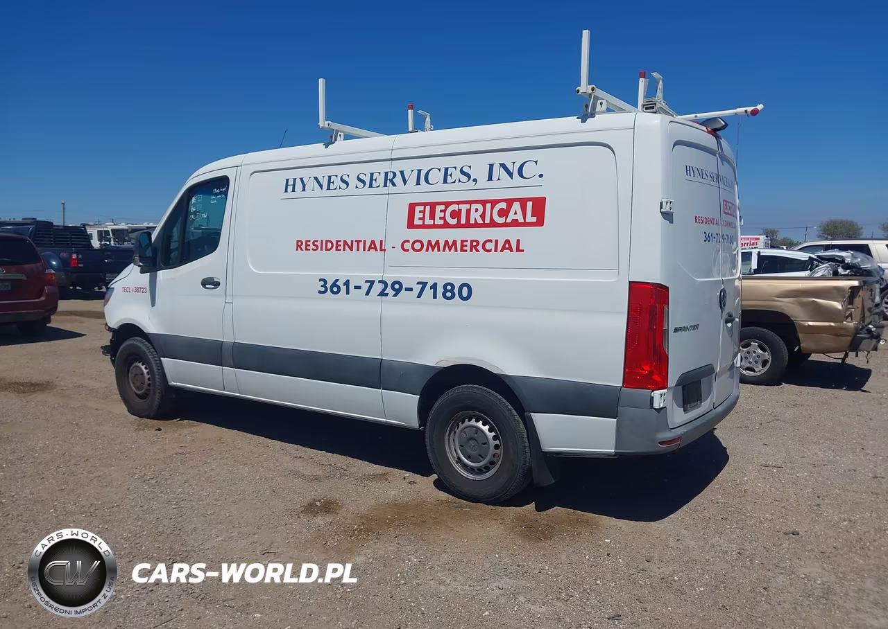 2019 Mercedes-Benz Sprinter 2500 Standard Roof V6 VIN:W1W4EBHY3KT018345 - 3