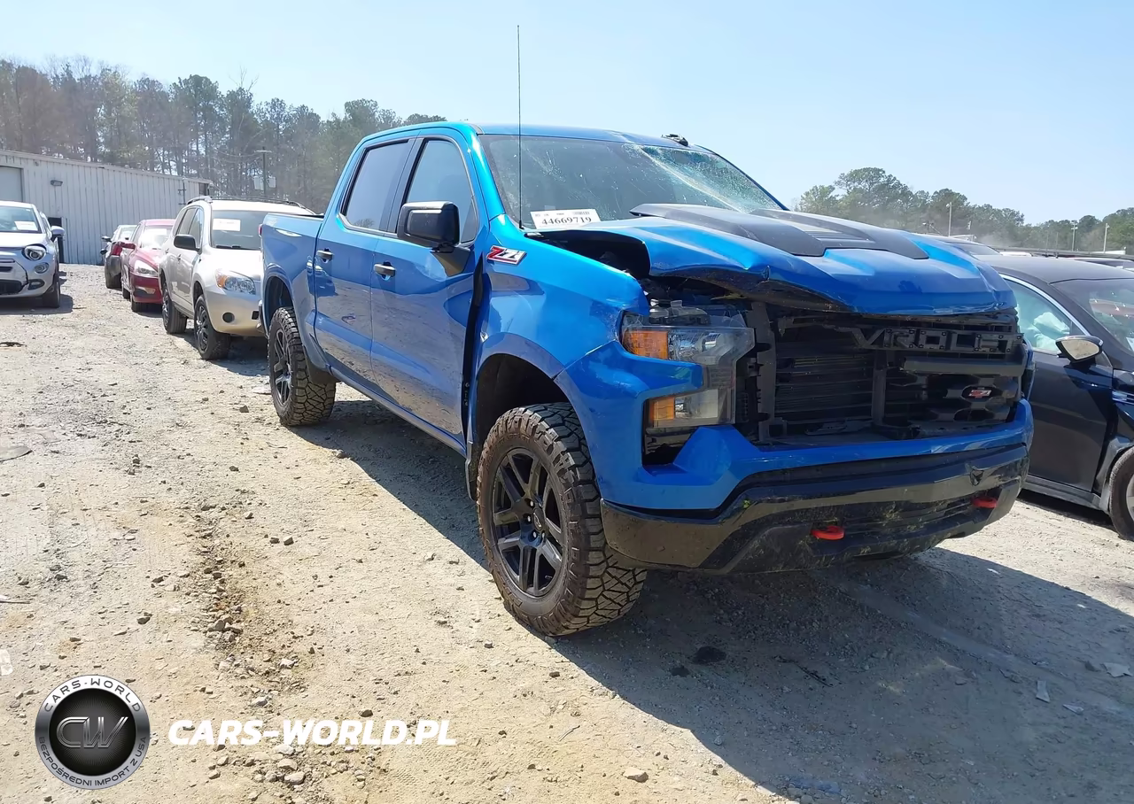 2022 Chevrolet Silverado 1500 4Wd Short Bed Custom Trail Boss