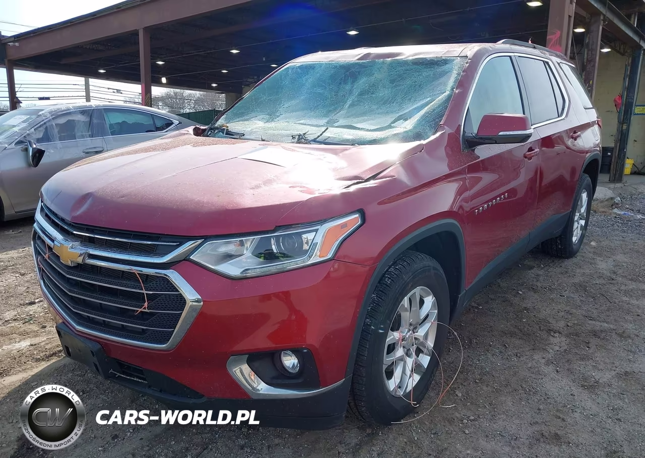 2020 Chevrolet Traverse Awd Lt Cloth VIN:1GNEVGKW1LJ296847 - 2
