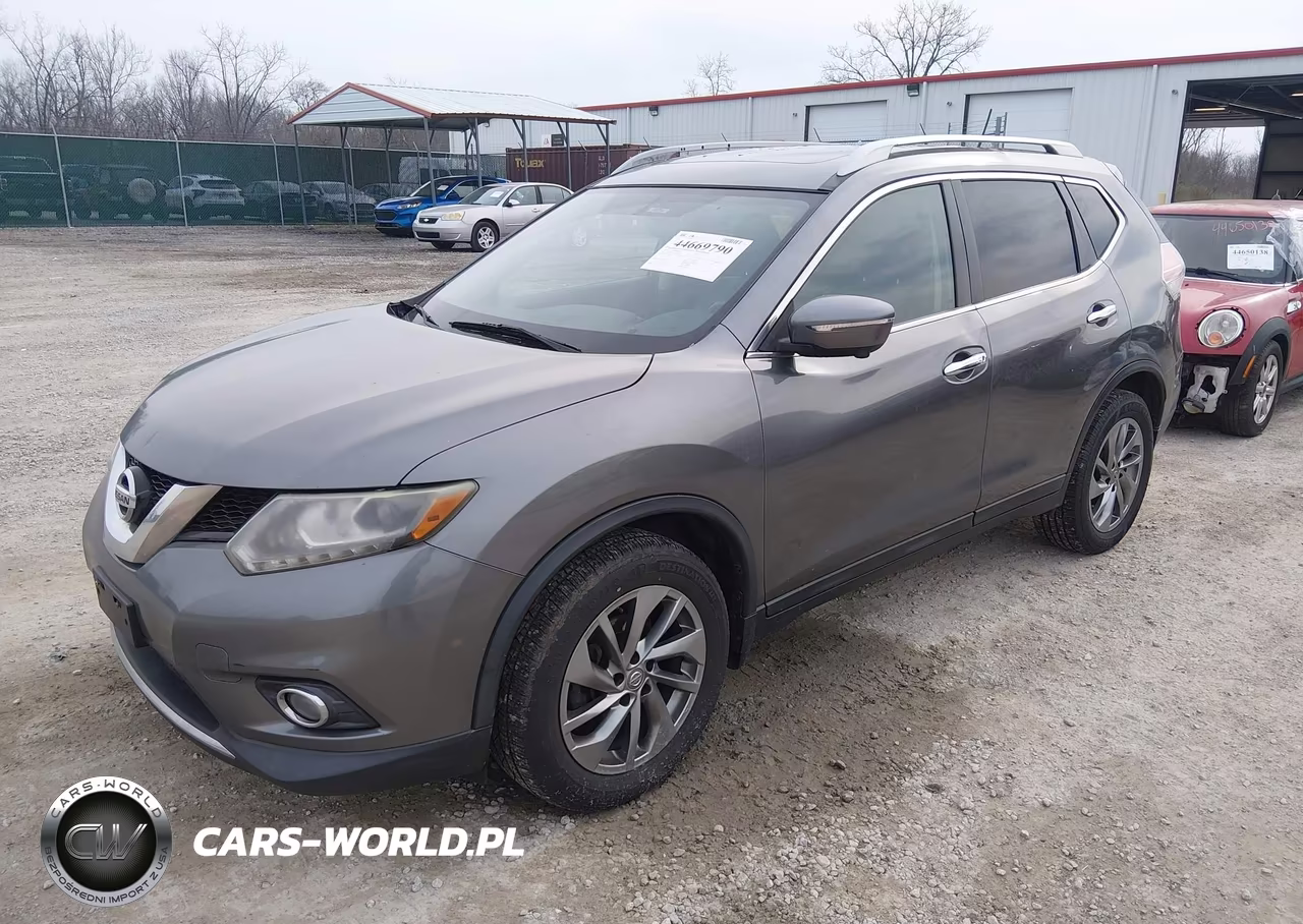 2015 Nissan Rogue Sl VIN:5N1AT2MV1FC918226 - 2