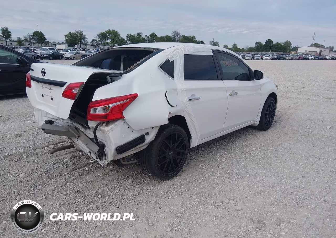 2019 Nissan Sentra S VIN:3N1AB7AP7KY456348 - 4