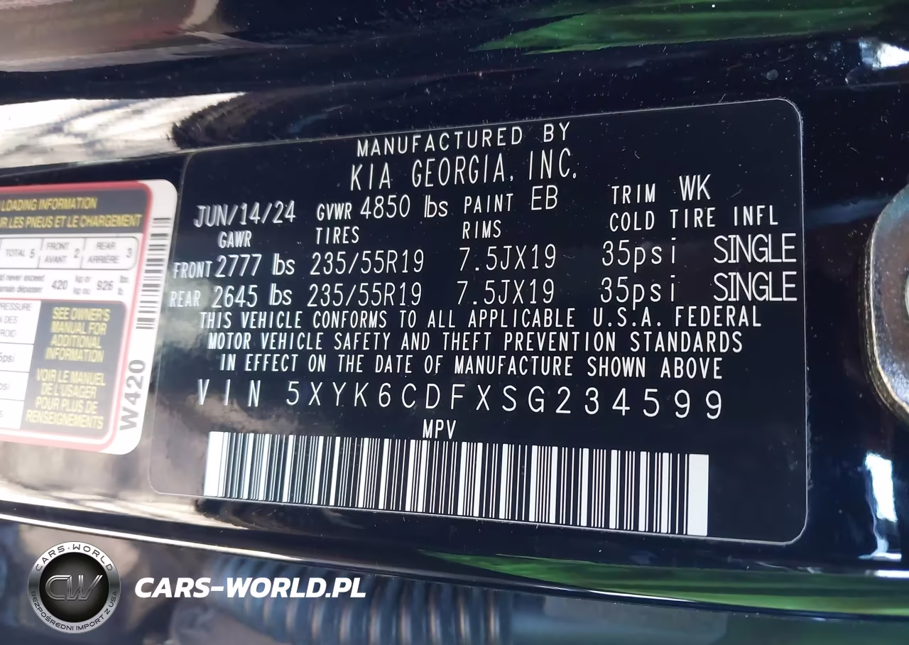 2025 Kia Sportage X-Line VIN:5XYK6CDFXSG234599 - 9
