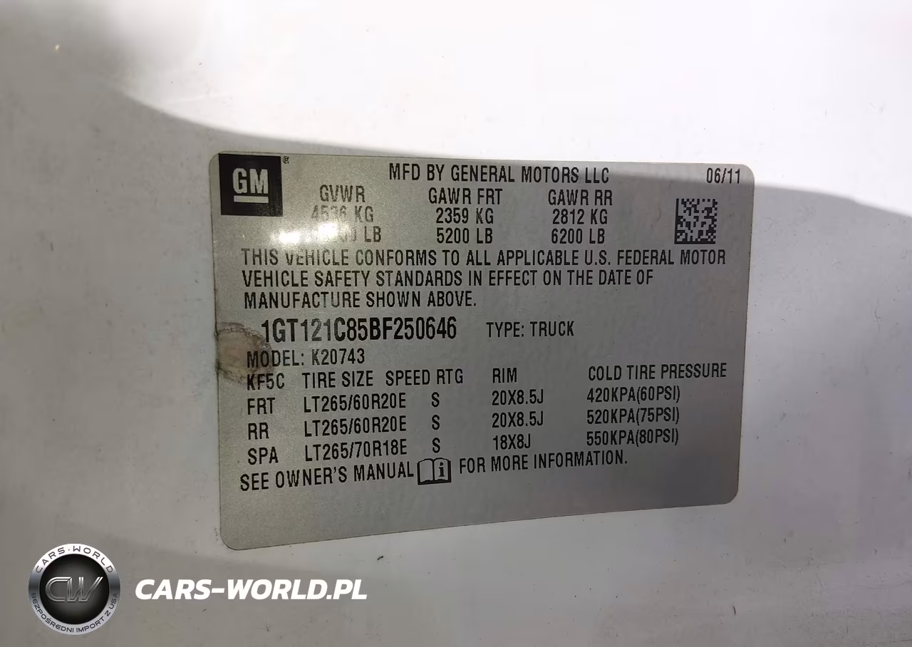 2011 GMC Sierra 2500Hd Slt VIN:1GT121C85BF250646 - 9