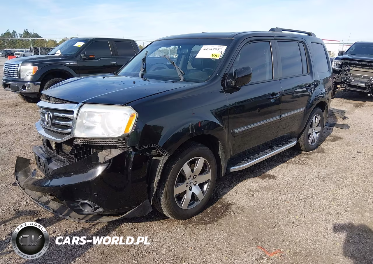2012 Honda Pilot Touring VIN:5FNYF4H96CB030962 - 2