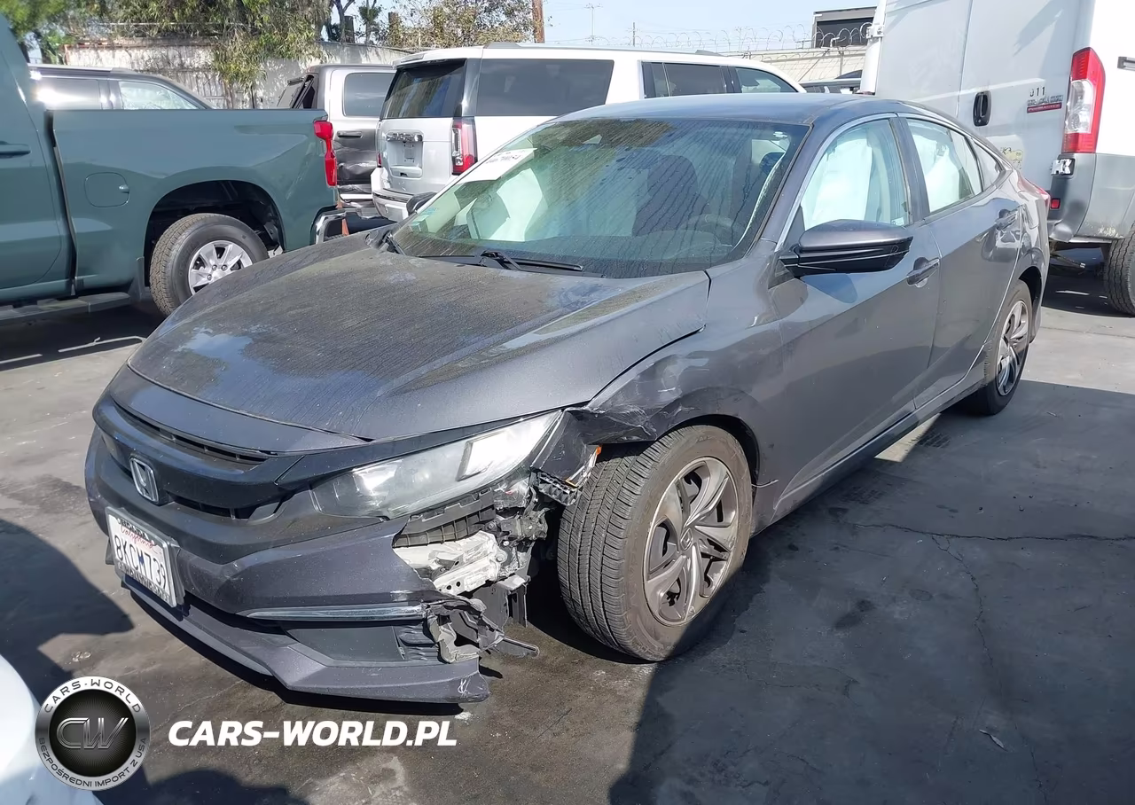 2019 Honda Civic Lx VIN:2HGFC2F62KH540975 - 2