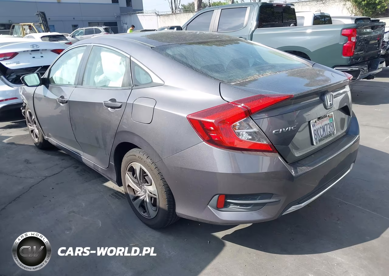 2019 Honda Civic Lx VIN:2HGFC2F62KH540975 - 3