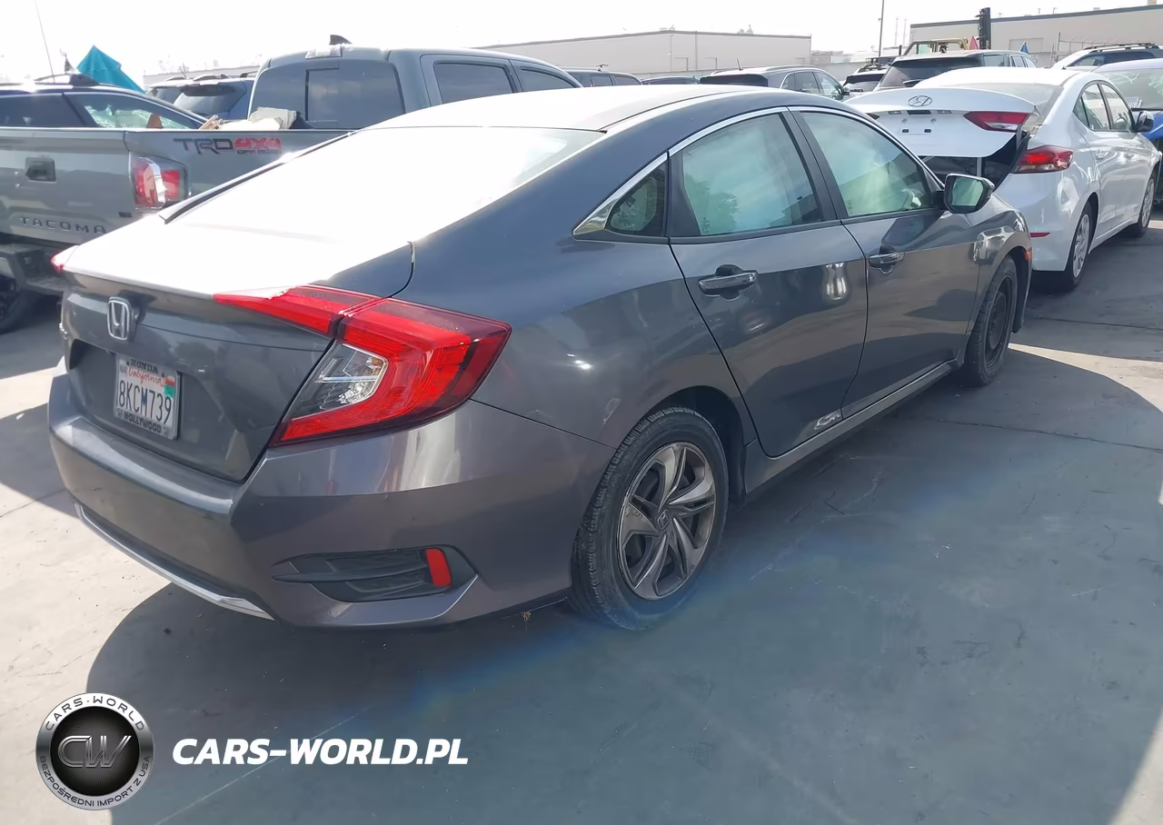 2019 Honda Civic Lx VIN:2HGFC2F62KH540975 - 4