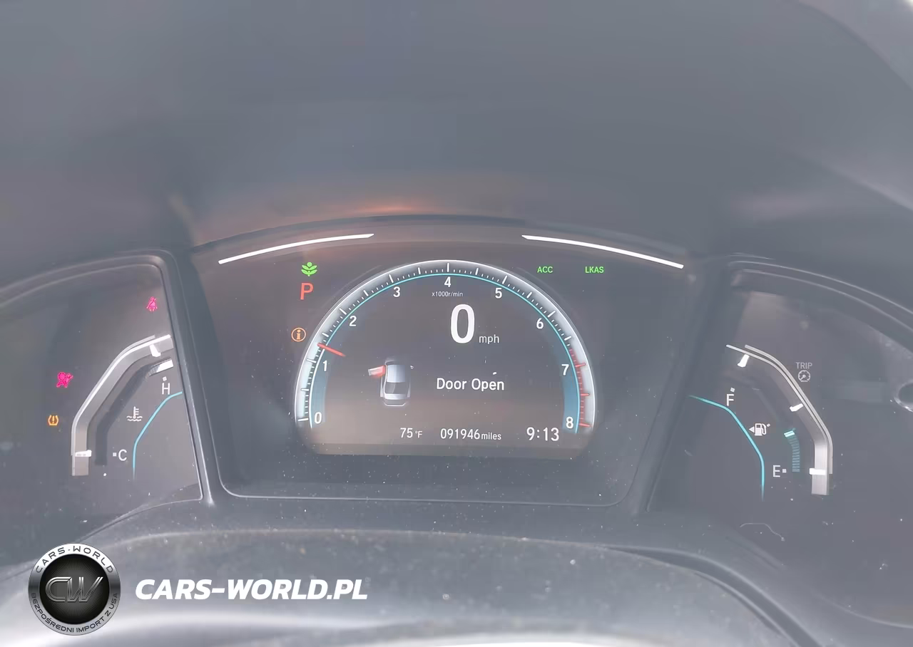 2019 Honda Civic Lx VIN:2HGFC2F62KH540975 - 7