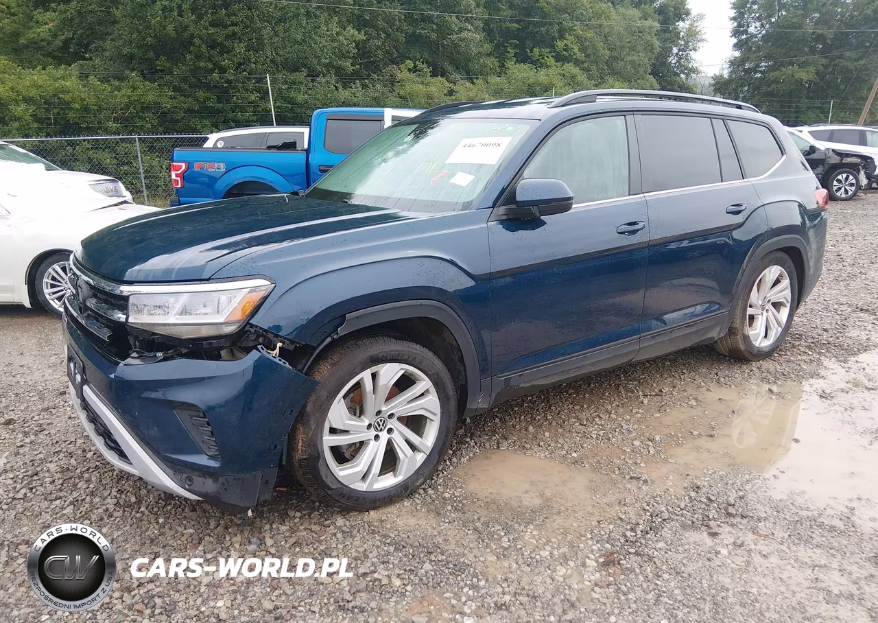 2021 Volkswagen Atlas 3.6L V6 Se W-Technology VIN:1V2HR2CA5MC552685 - 2