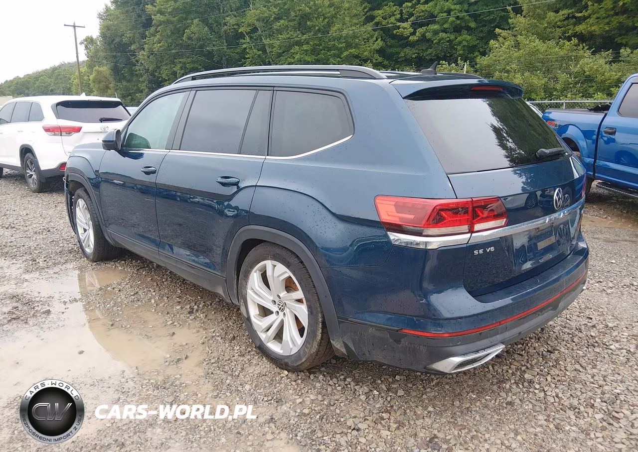 2021 Volkswagen Atlas 3.6L V6 Se W-Technology VIN:1V2HR2CA5MC552685 - 3