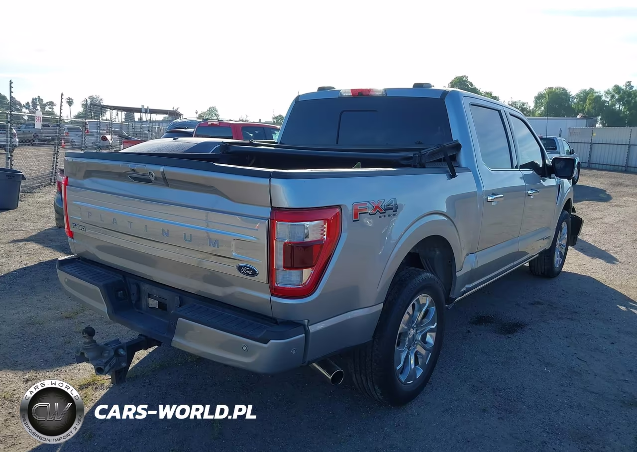 2022 Ford F-150 Platinum VIN:1FTFW1ED5NFB75309 - 4