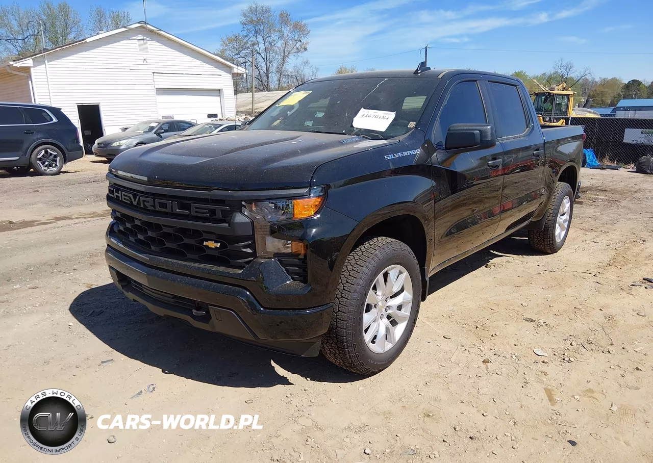 2026 Chevrolet Silverado 1500 2Wd Short Bed Custom VIN:1GCPABEK6TZ162796 - 2