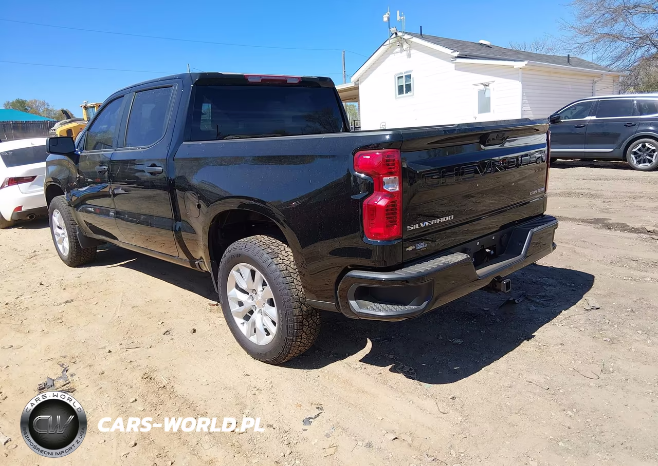 2026 Chevrolet Silverado 1500 2Wd Short Bed Custom VIN:1GCPABEK6TZ162796 - 3