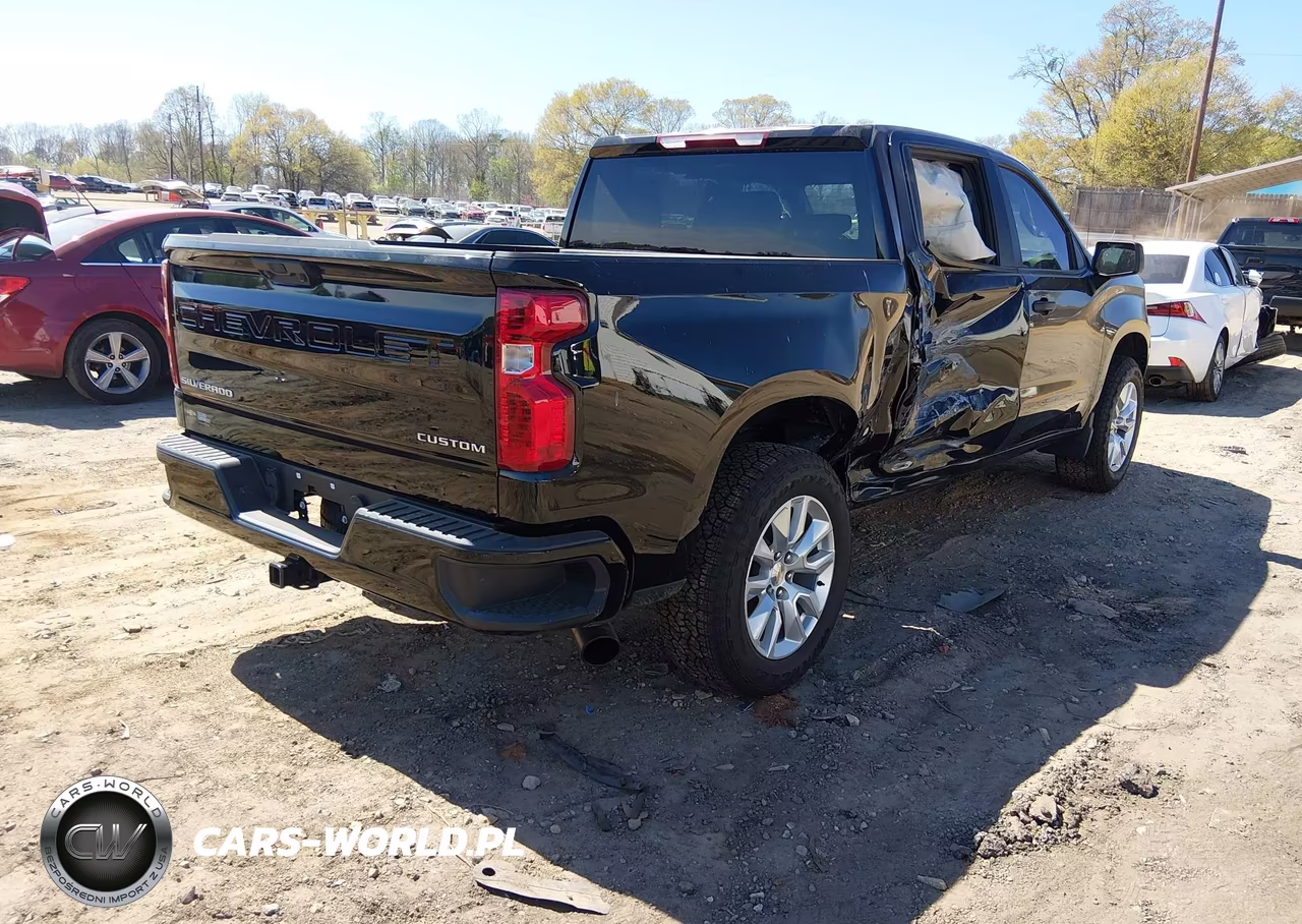 2026 Chevrolet Silverado 1500 2Wd Short Bed Custom VIN:1GCPABEK6TZ162796 - 4