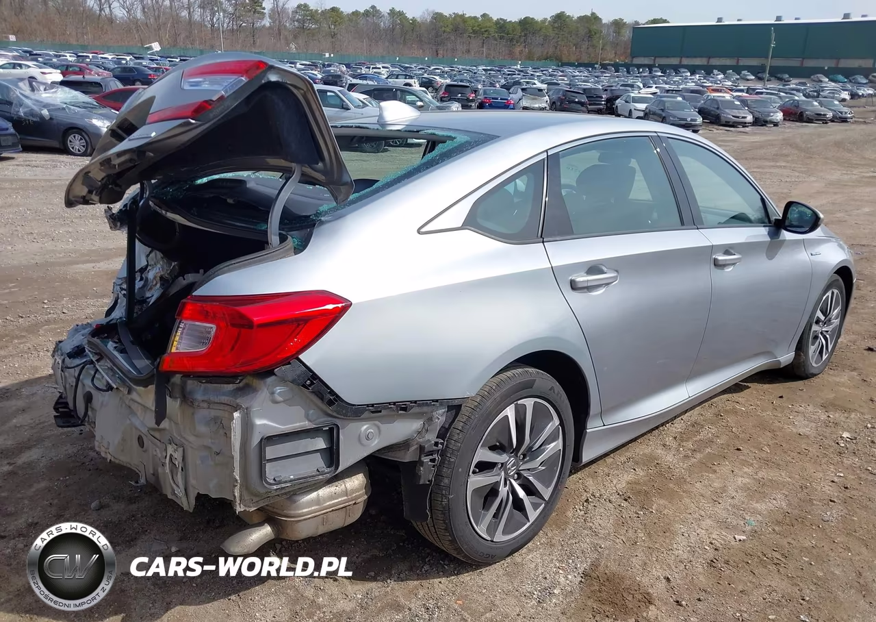 2019 Honda Accord Hybrid VIN:1HGCV3F15KA009355 - 4