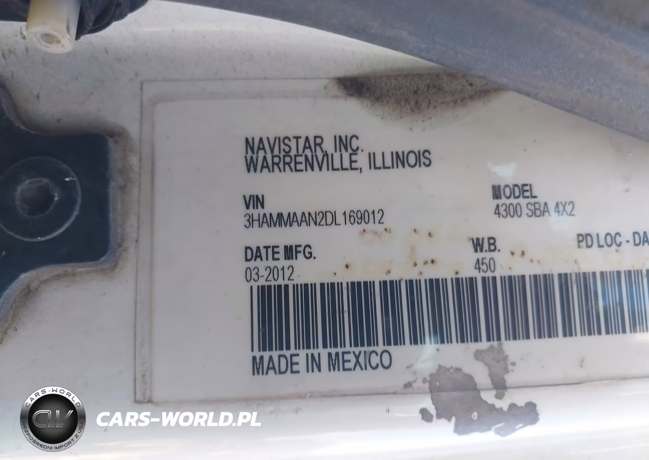 2013 International 4000 4300 VIN:3HAMMAAN2DL169012 - 8