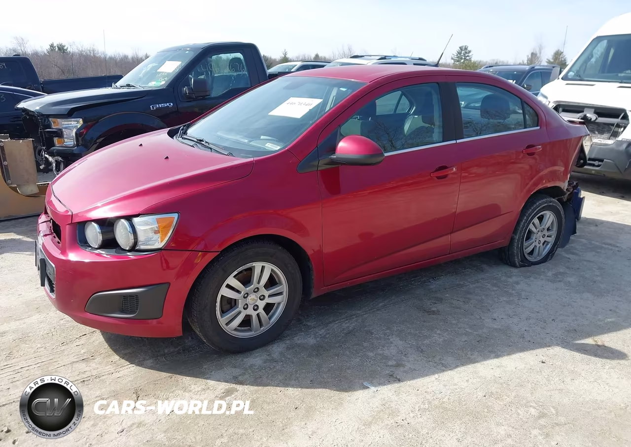 2012 Chevrolet Sonic 2Lt VIN:1G1JC5SH1C4118026 - 2