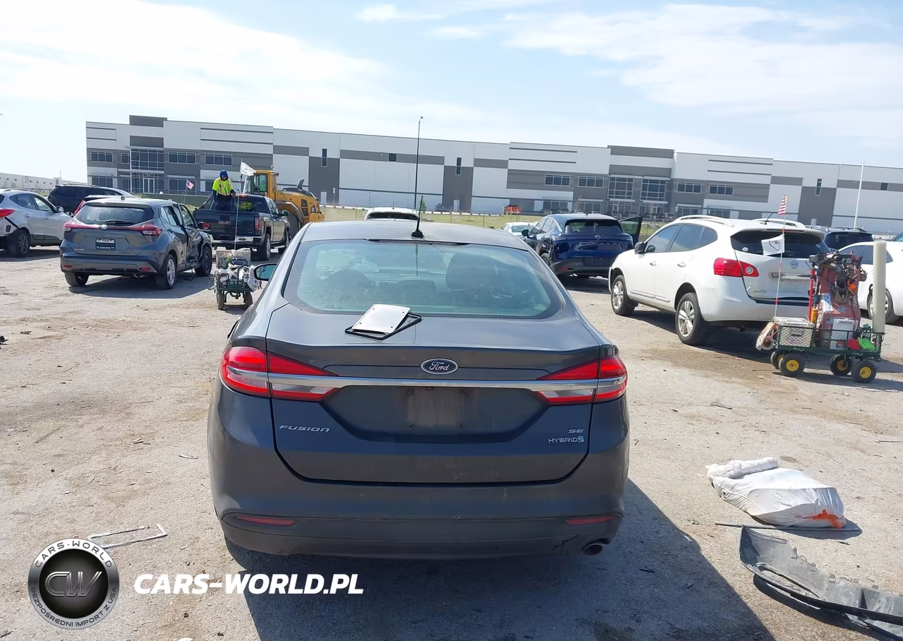2017 Ford Fusion Hybrid Se VIN:3FA6P0LU8HR145048 - 16