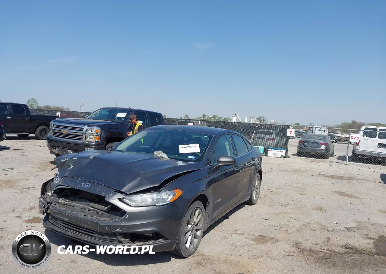 2017 Ford Fusion Hybrid Se VIN:3FA6P0LU8HR145048 - 2