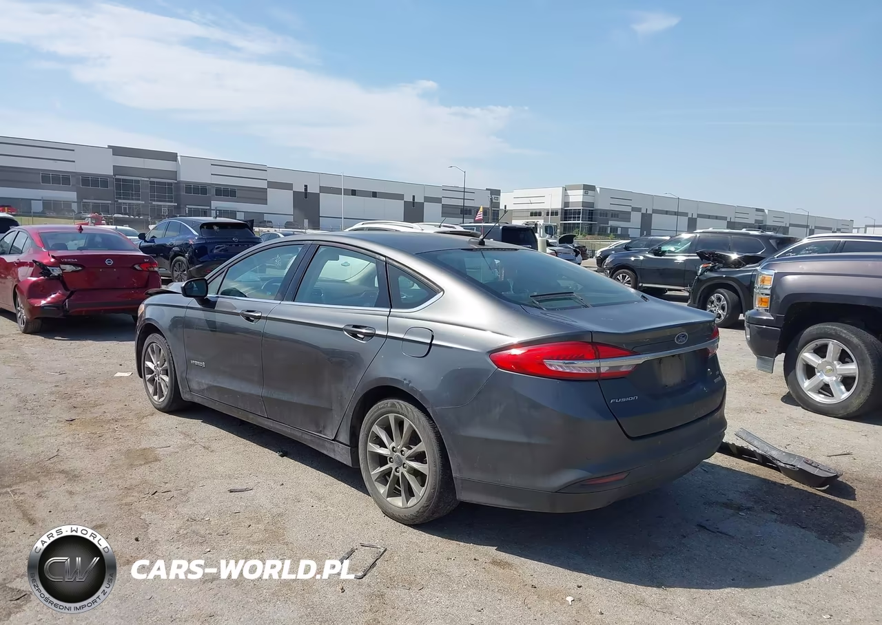 2017 Ford Fusion Hybrid Se VIN:3FA6P0LU8HR145048 - 3