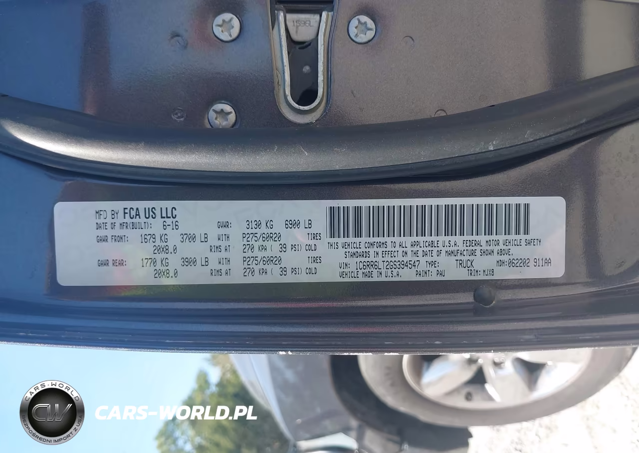 2016 Ram 1500 Lone Star VIN:1C6RR6LT2GS394547 - 9