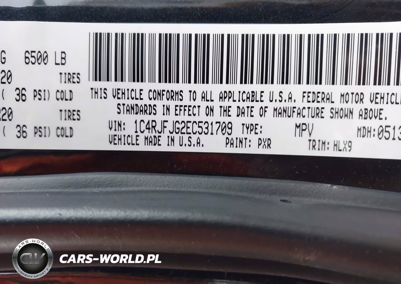 2014 Jeep Grand Cherokee Summit VIN:1C4RJFJG2EC531709 - 9