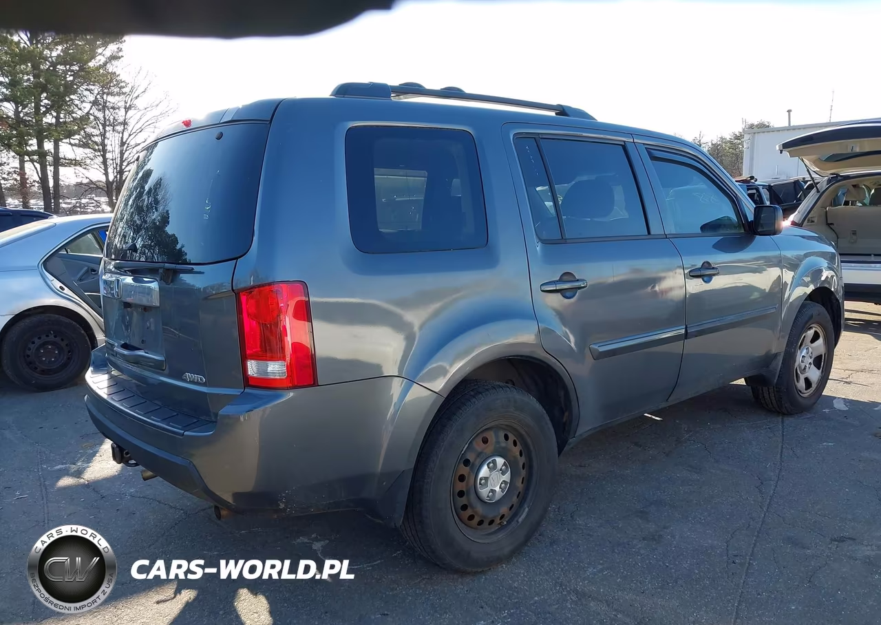 2011 Honda Pilot Lx VIN:5FNYF4H22BB104136 - 4