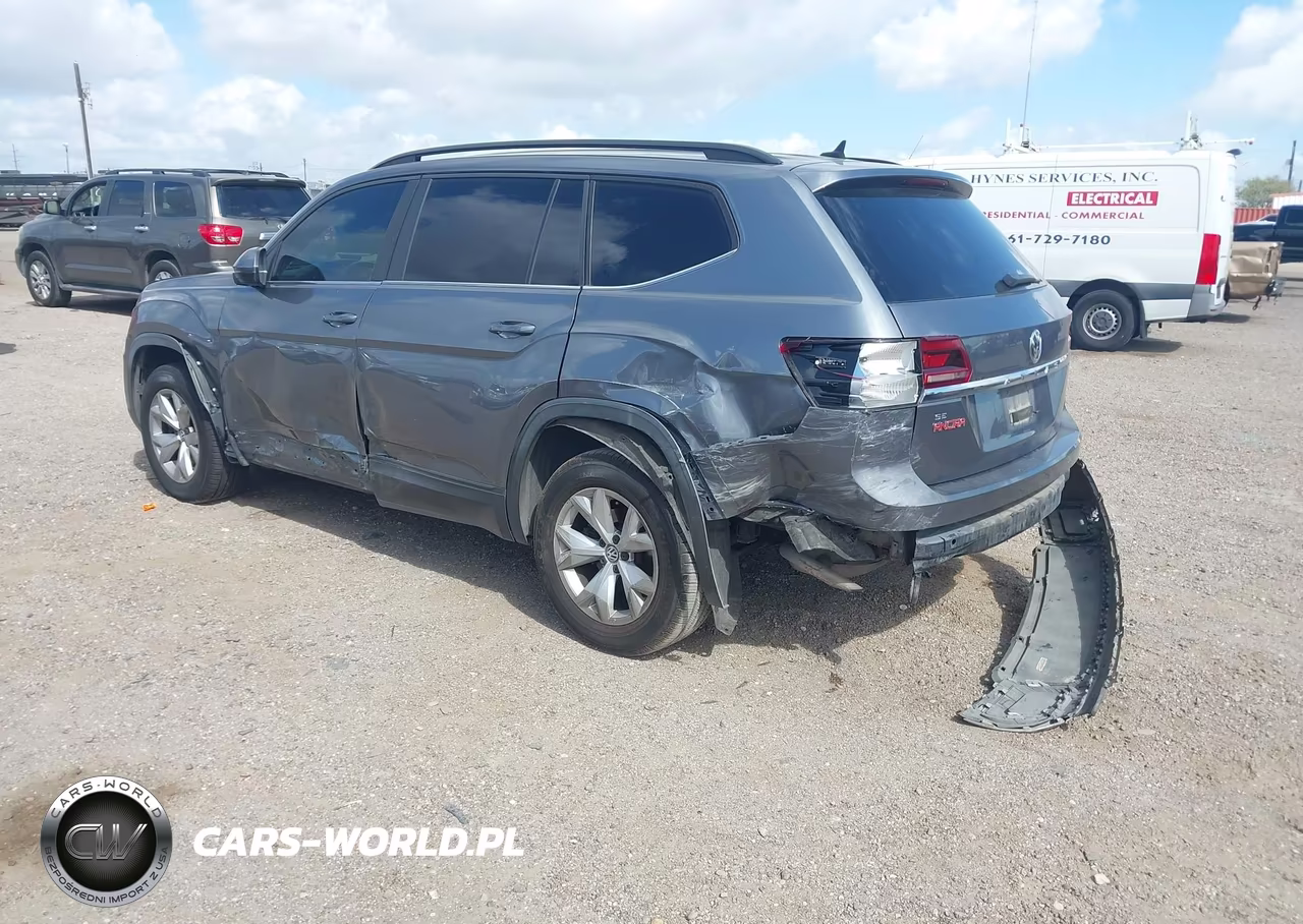 2020 Volkswagen Atlas 2.0T Se VIN:1V2DP2CA3LC502256 - 3