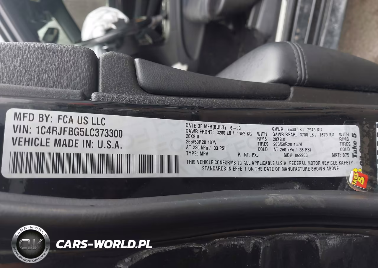 2020 Jeep Grand Cherokee Limited X 4X4 VIN:1C4RJFBG5LC373300 - 9