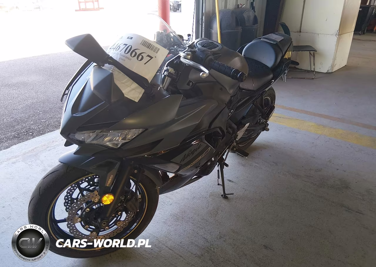 2024 Kawasaki Ex650 P VIN:ML5EXEP15RDAC5827 - 2