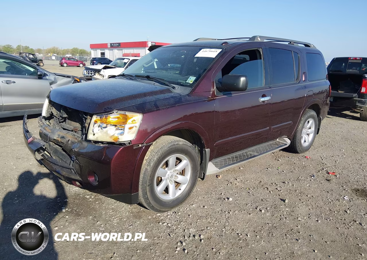 2014 Nissan Armada Sv VIN:5N1BA0ND0EN600928 - 2