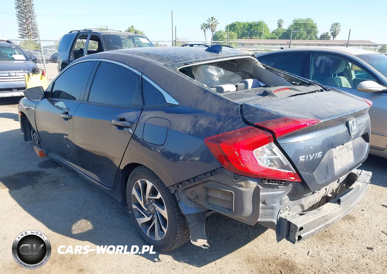 2018 Honda Civic Ex VIN:19XFC2F76JE205378 - 3