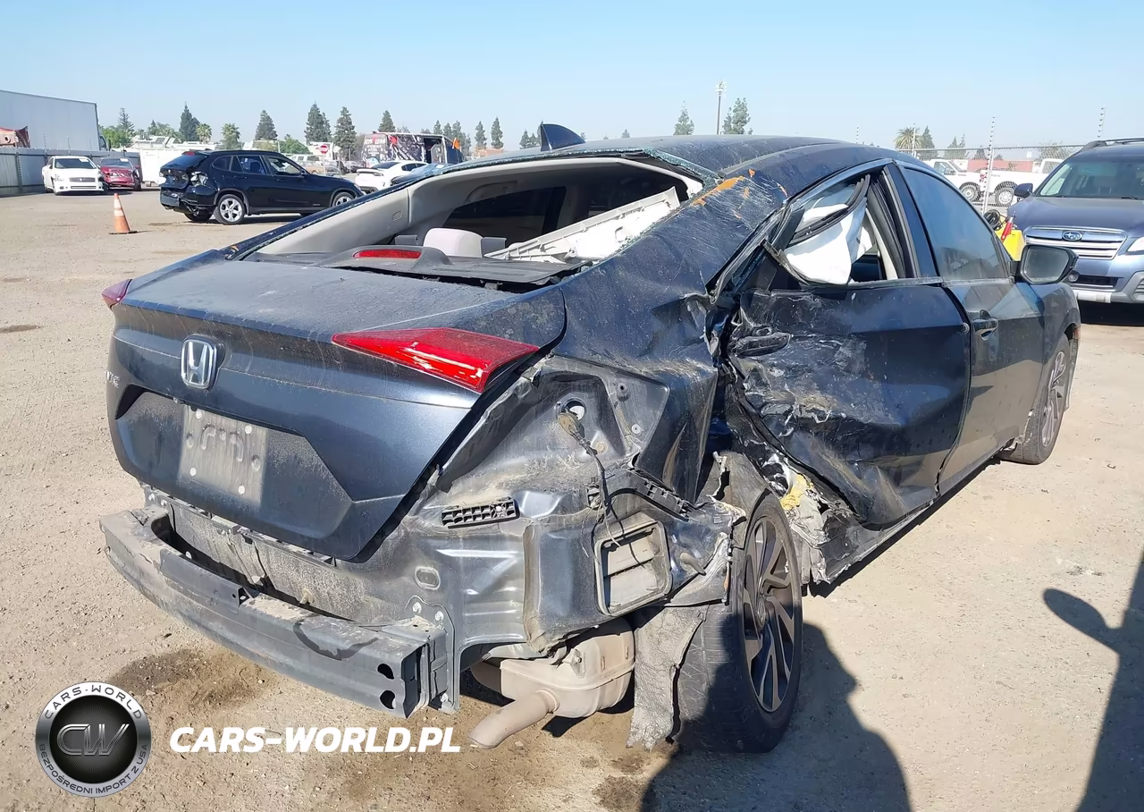 2018 Honda Civic Ex VIN:19XFC2F76JE205378 - 4