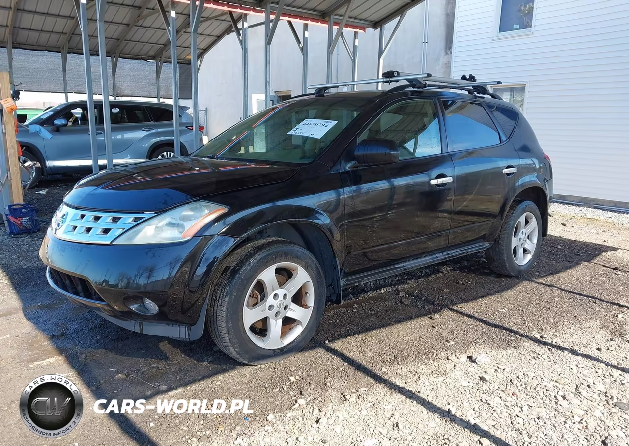 2005 Nissan Murano Sl VIN:JN8AZ08WX5W402250 - 2