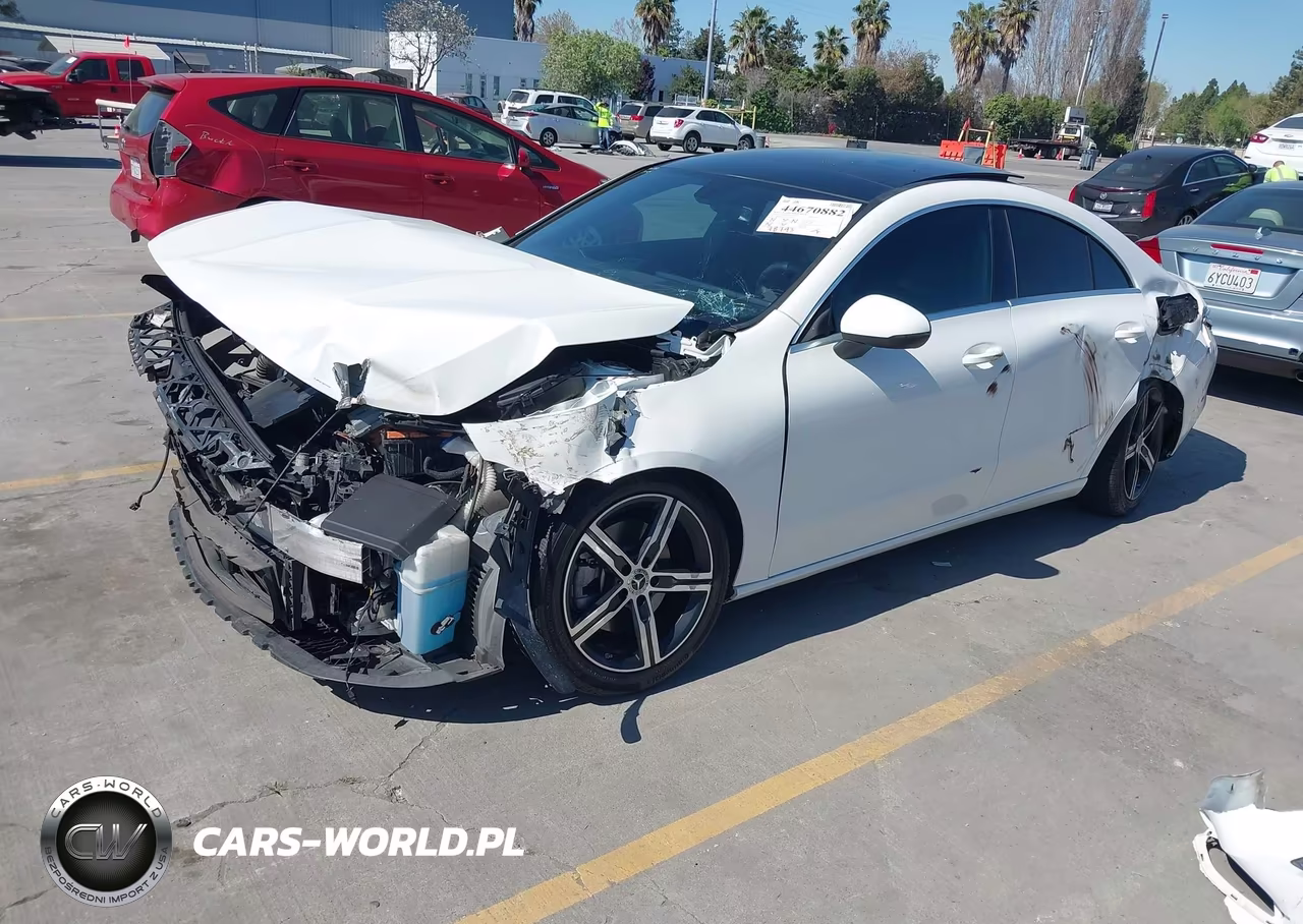 2020 Mercedes-Benz Cla 250 VIN:WDD5J4GB3LN078206 - 2