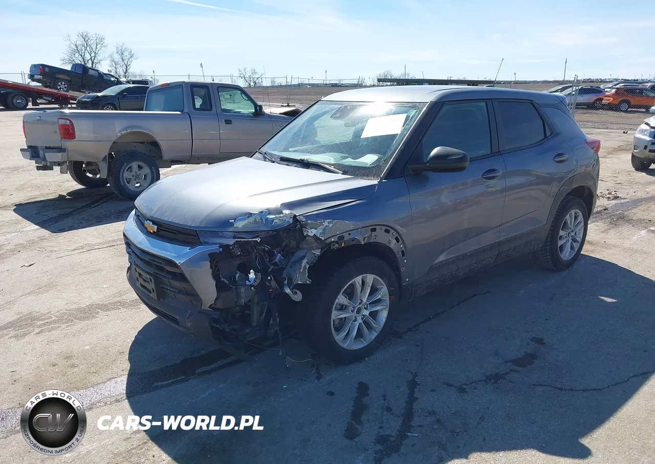 2021 Chevrolet Trailblazer Fwd Ls VIN:KL79MMS23MB100537 - 2