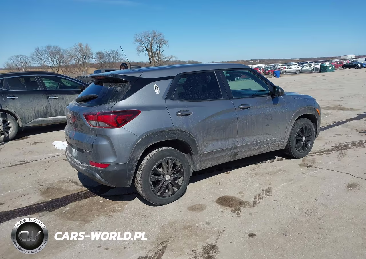 2021 Chevrolet Trailblazer Fwd Ls VIN:KL79MMS23MB100537 - 4