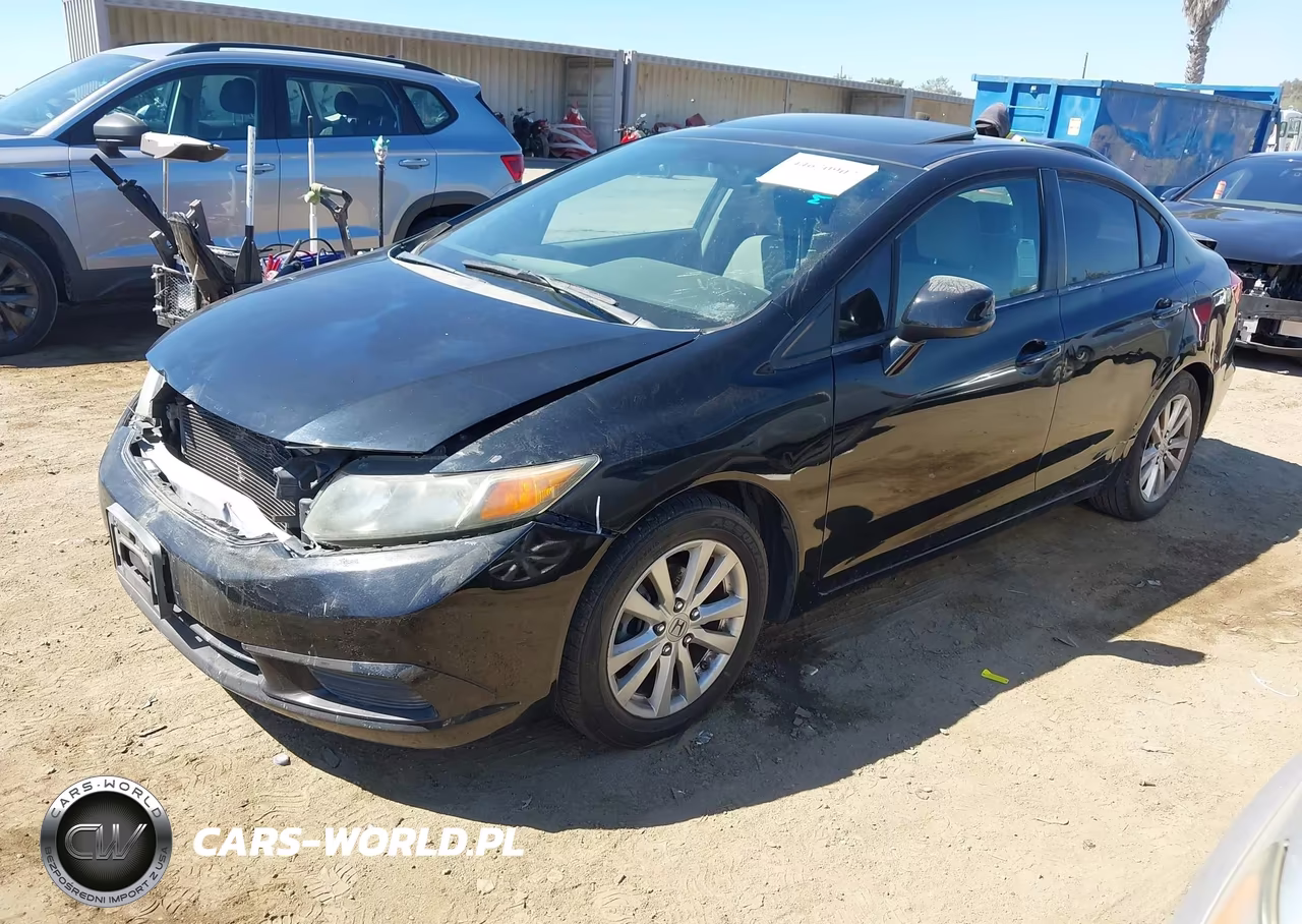 2012 Honda Civic Ex VIN:19XFB2F89CE332771 - 2